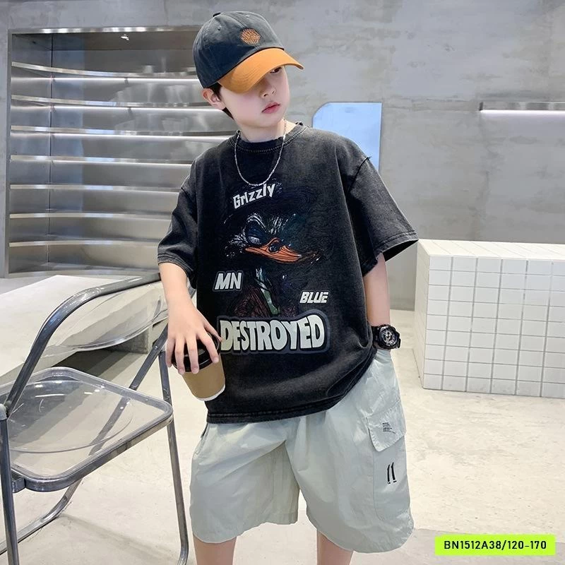 ÁO THUN VỊT MIX SHORT GIÓ SZ ĐẠI