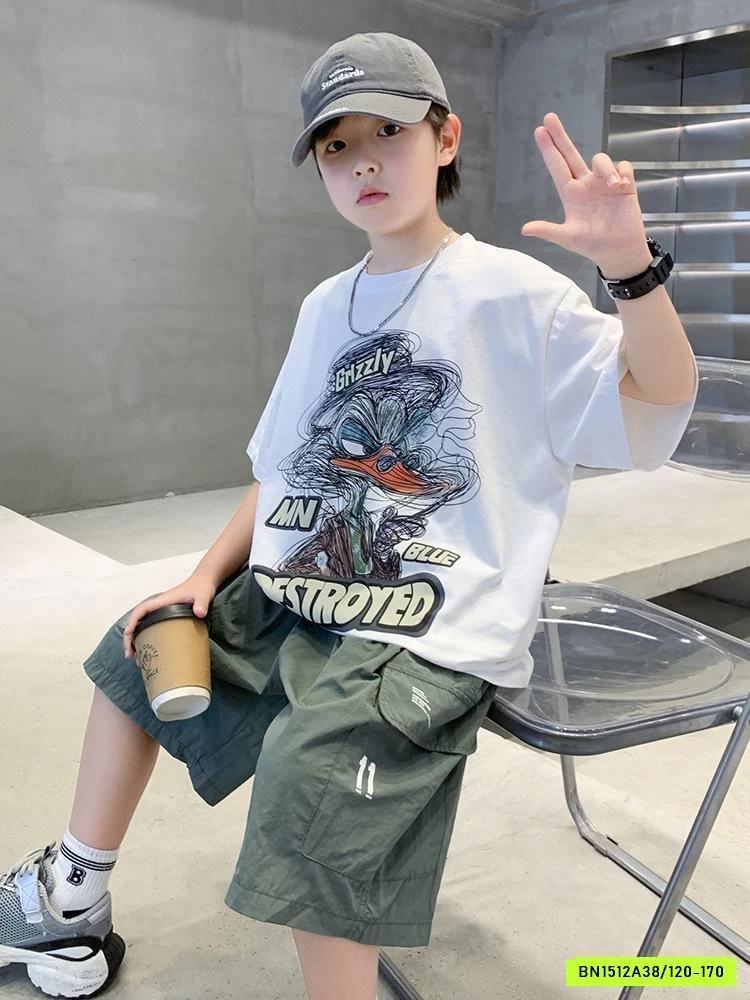 ÁO THUN VỊT MIX SHORT GIÓ SZ ĐẠI