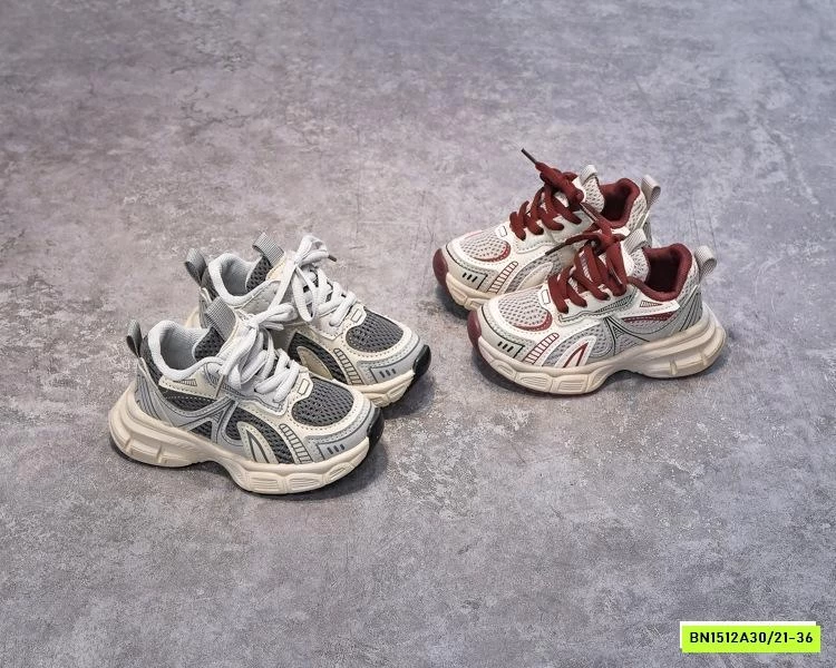 GIÀY SNEAKER PHỐI MÀU DÂY CÁ TÍNH