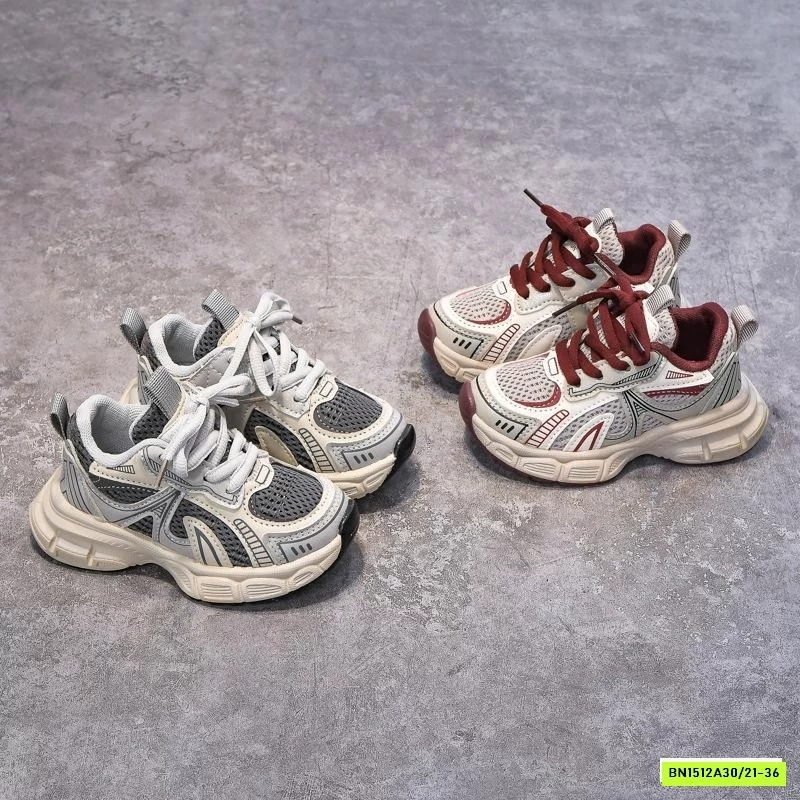 GIÀY SNEAKER PHỐI MÀU DÂY CÁ TÍNH