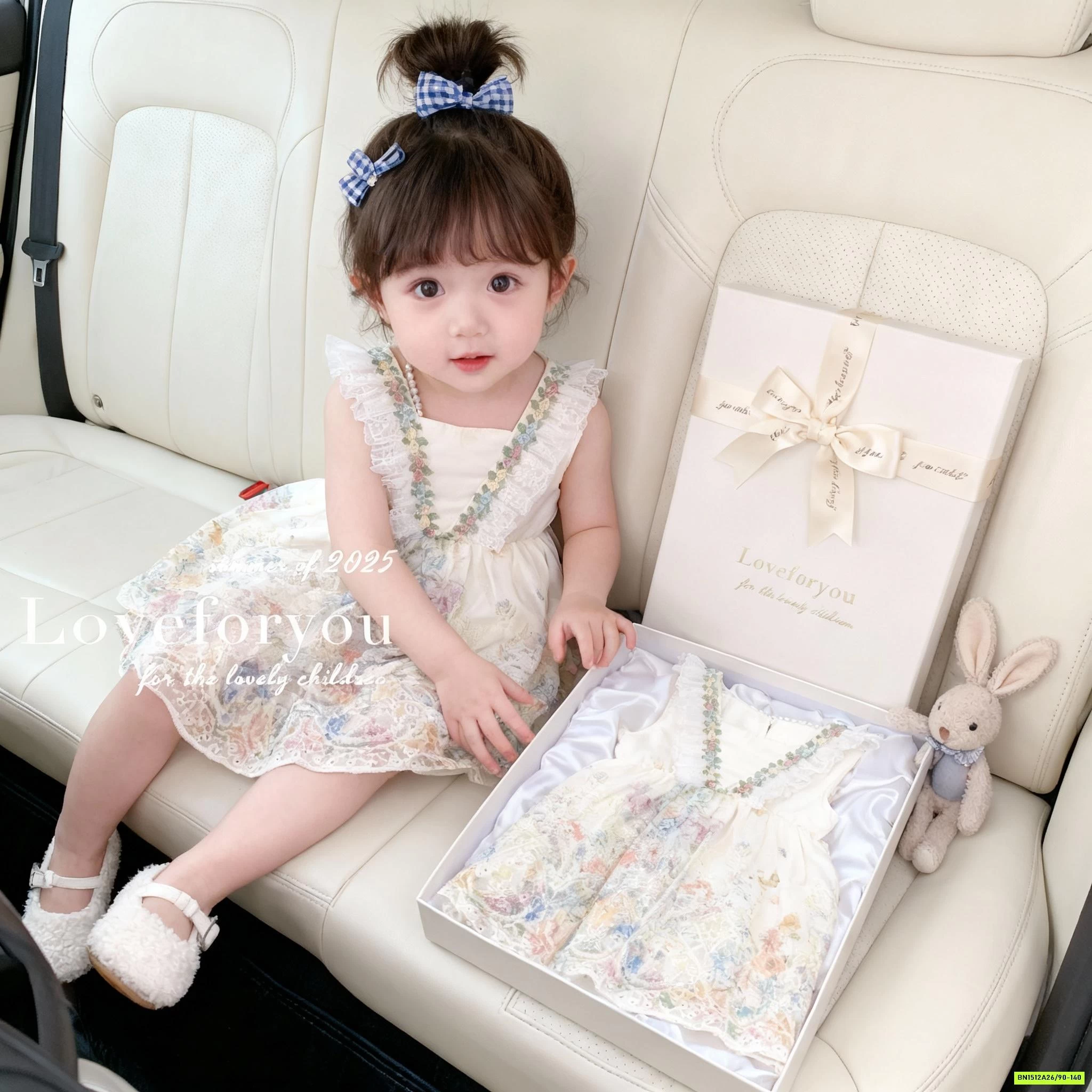 ĐẦM THÊU HOA CÁNH TIÊN BLUETOWN