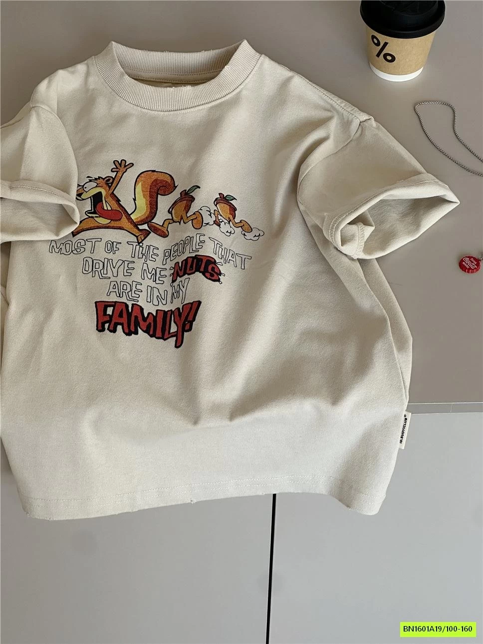 ÁO THUN CON SÓC SNIDOLS