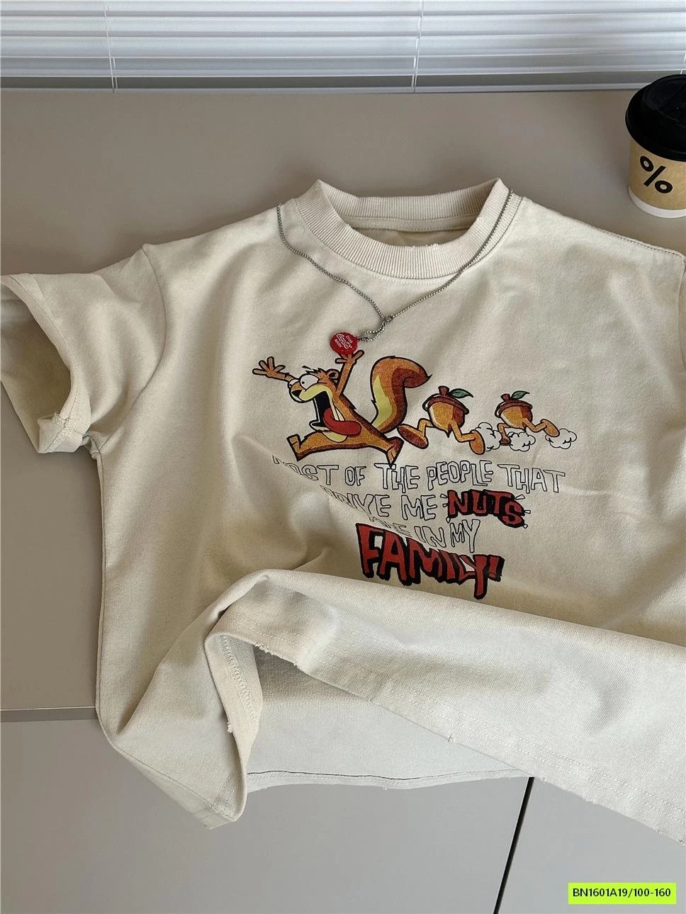 ÁO THUN CON SÓC SNIDOLS