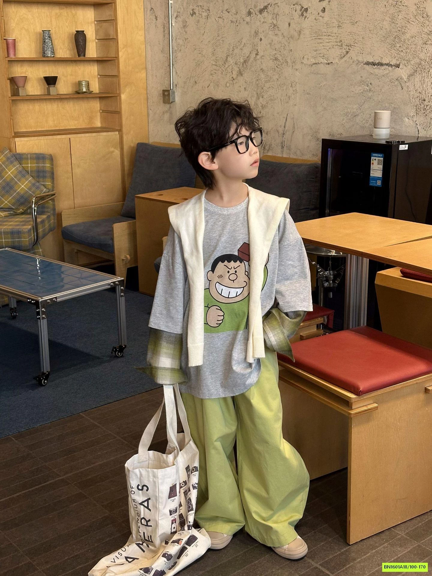 ÁO THUN CHAI-EN TAY PHỐI CARO