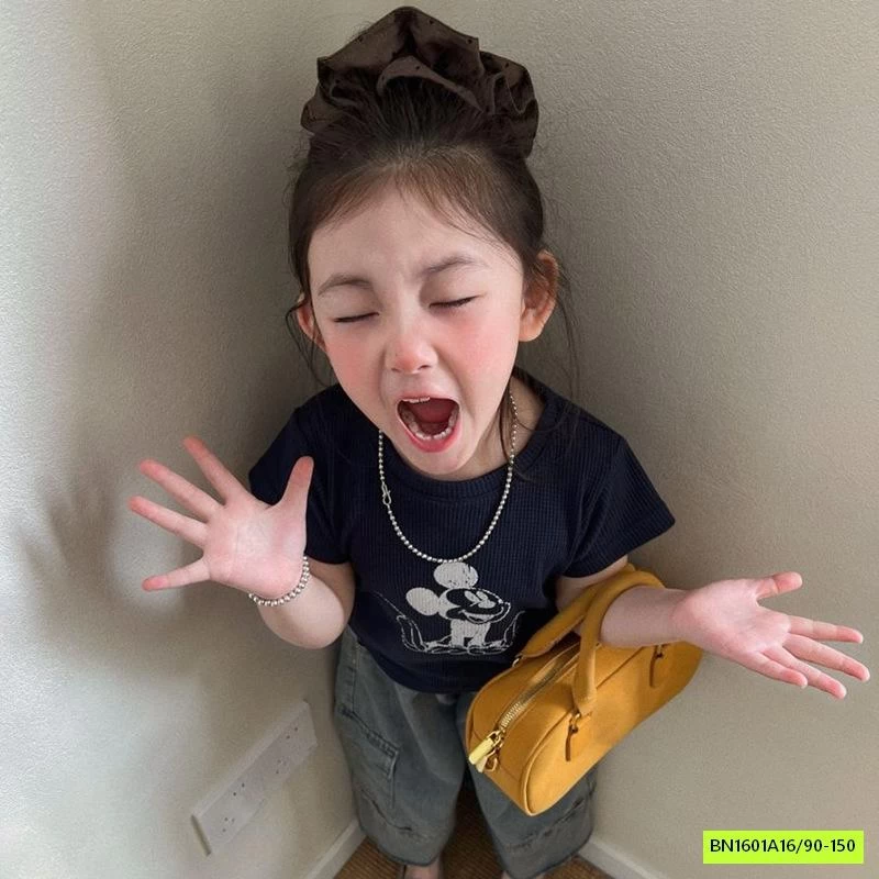 ÁO MICKEY MIX JEANS ỐNG RỘNG