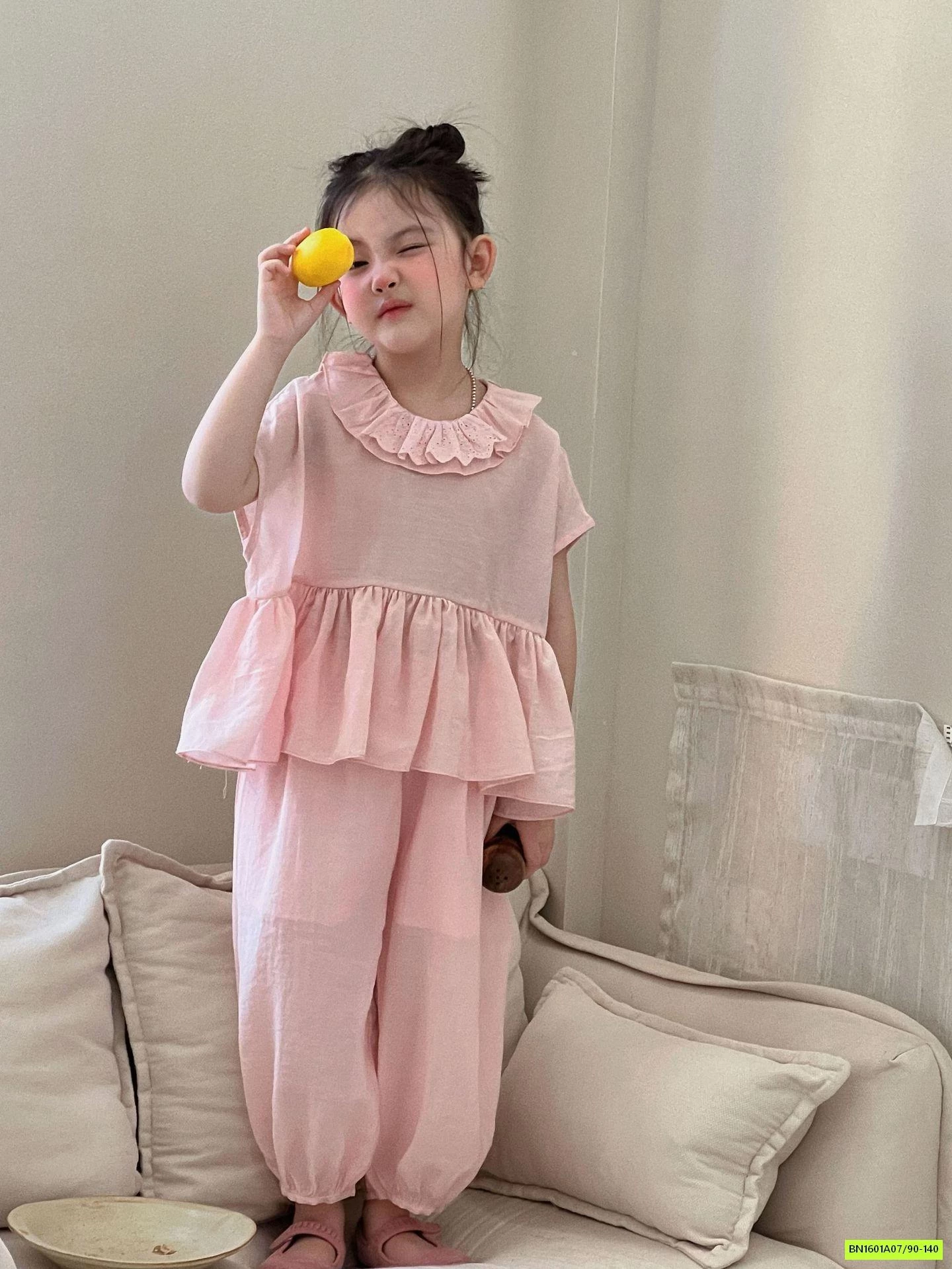 SÉT ĐŨI CỔ BÈO HỒNG