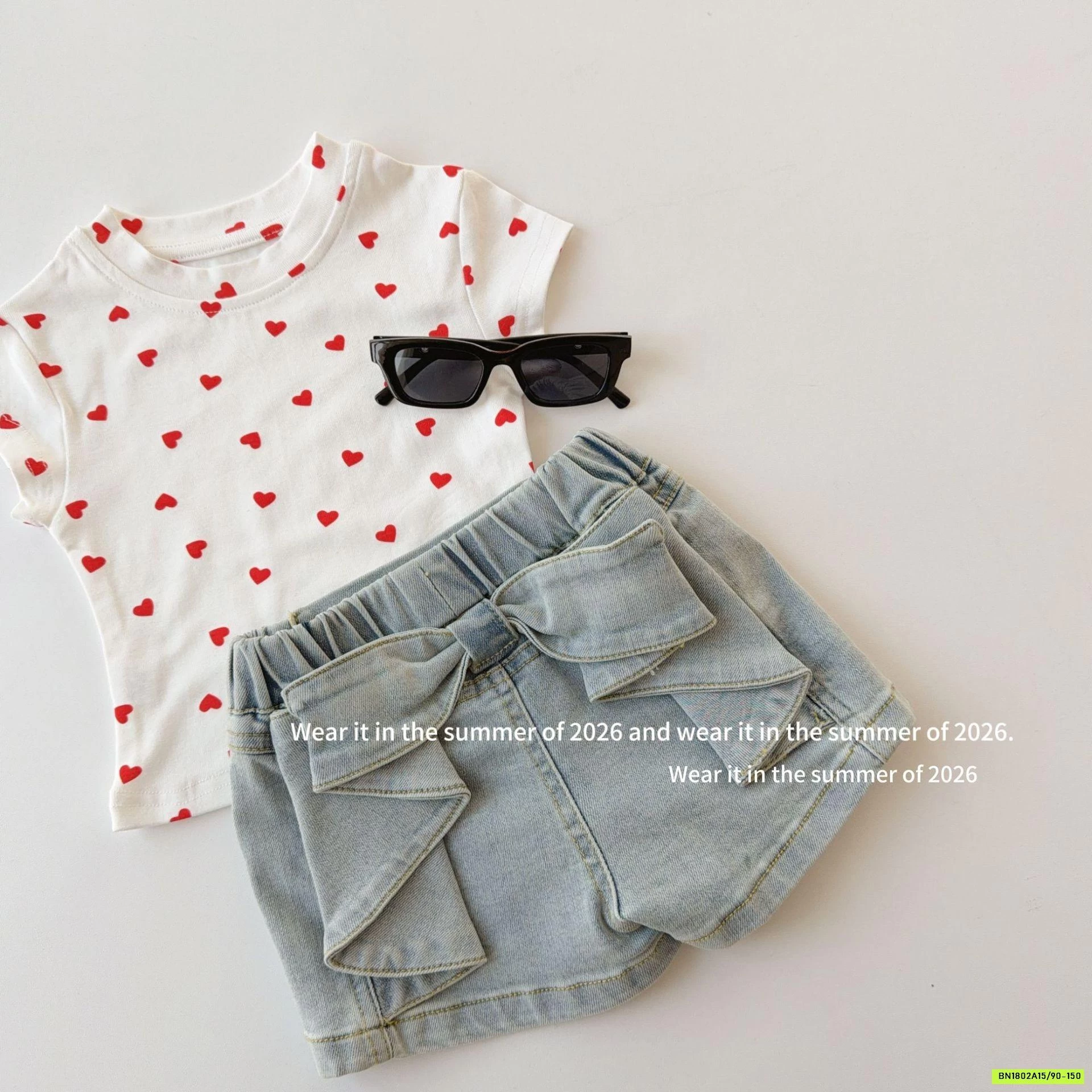 ÁO THUN TRÁI TIM T&Q KIDS