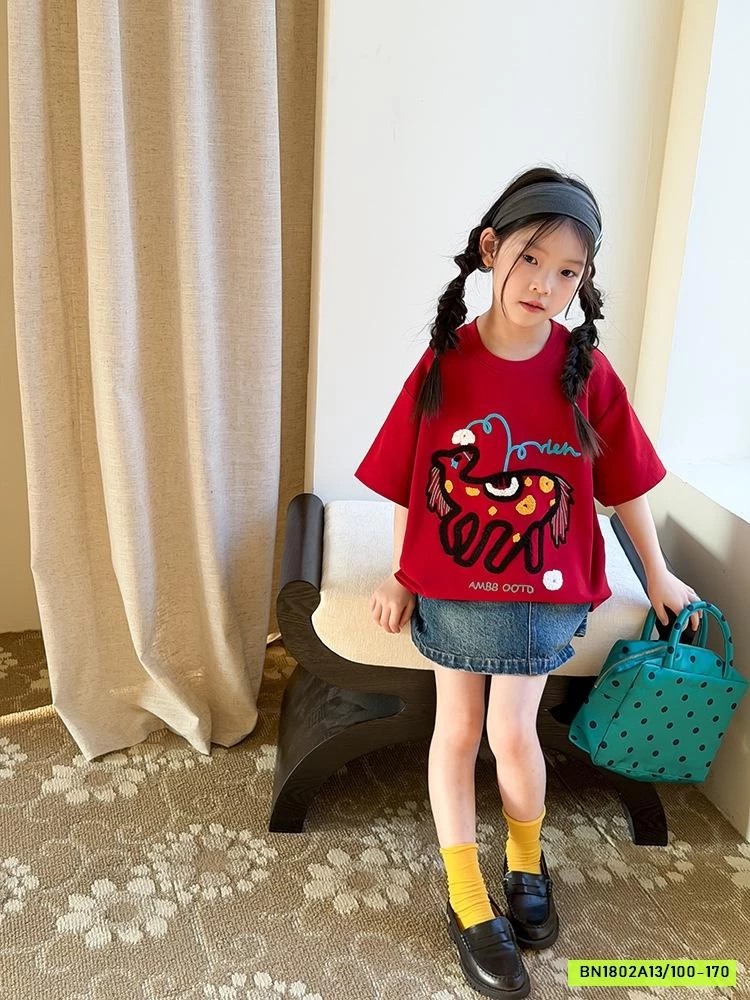 ÁO THUN NGỰA ĐỎ 26A005 AMBB