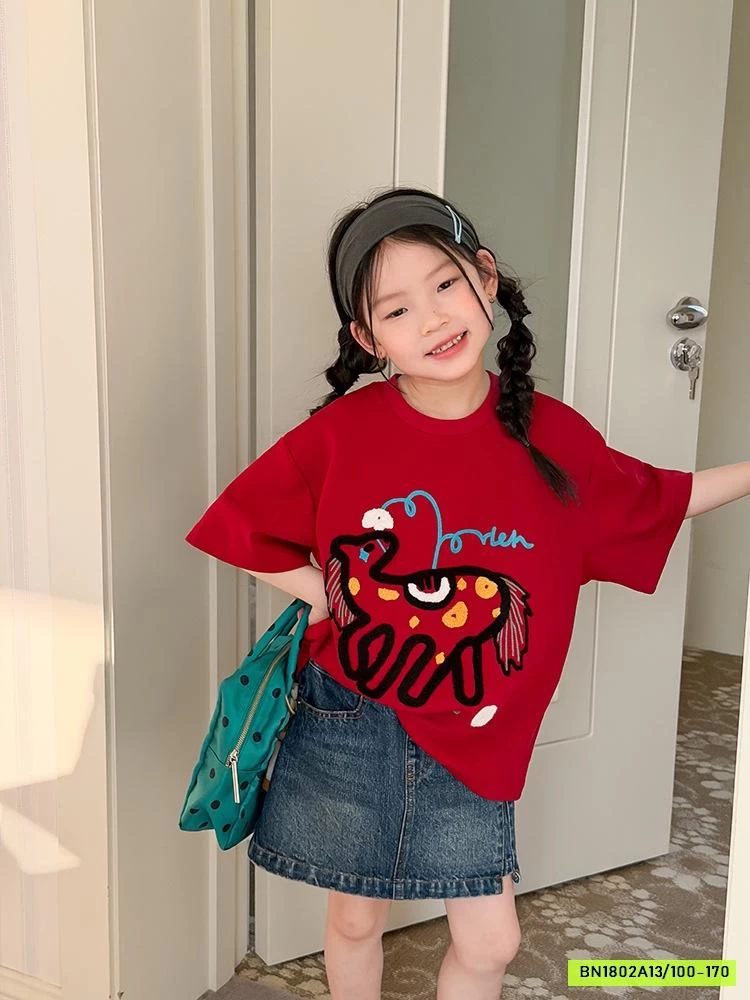 ÁO THUN NGỰA ĐỎ 26A005 AMBB