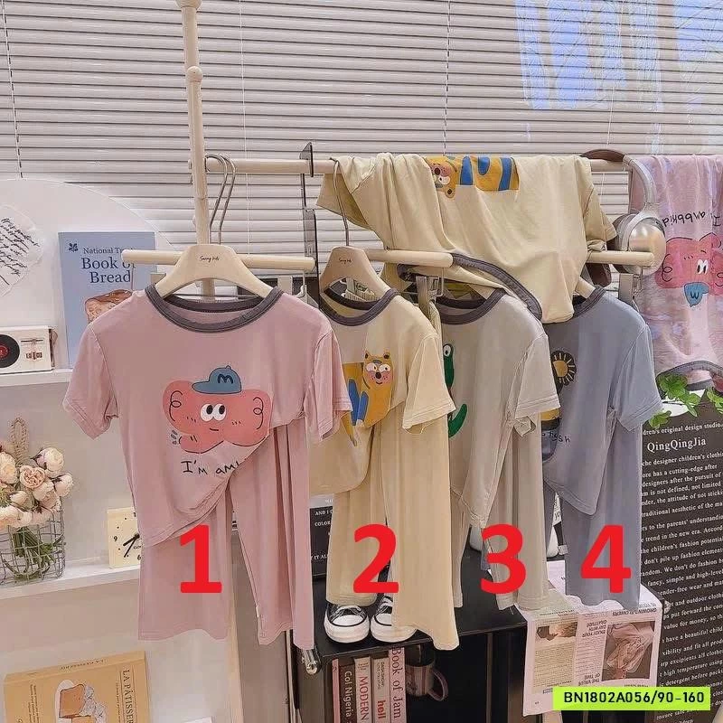 BỘ THUN LẠNH IN HÌNH THÚ CƯNG