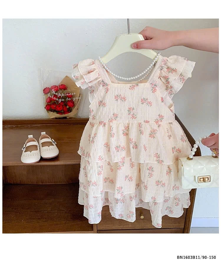 ĐẦM CÔNG CHÚA XÔ ĐŨI ĐÍNH NƠ CÁNH TIÊN