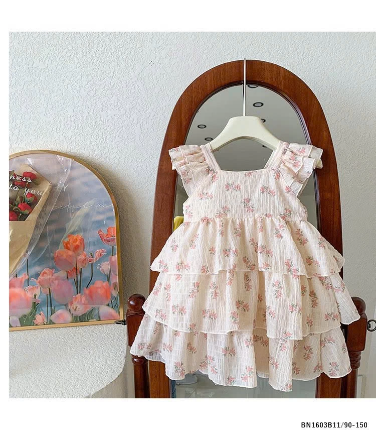 ĐẦM CÔNG CHÚA XÔ ĐŨI ĐÍNH NƠ CÁNH TIÊN