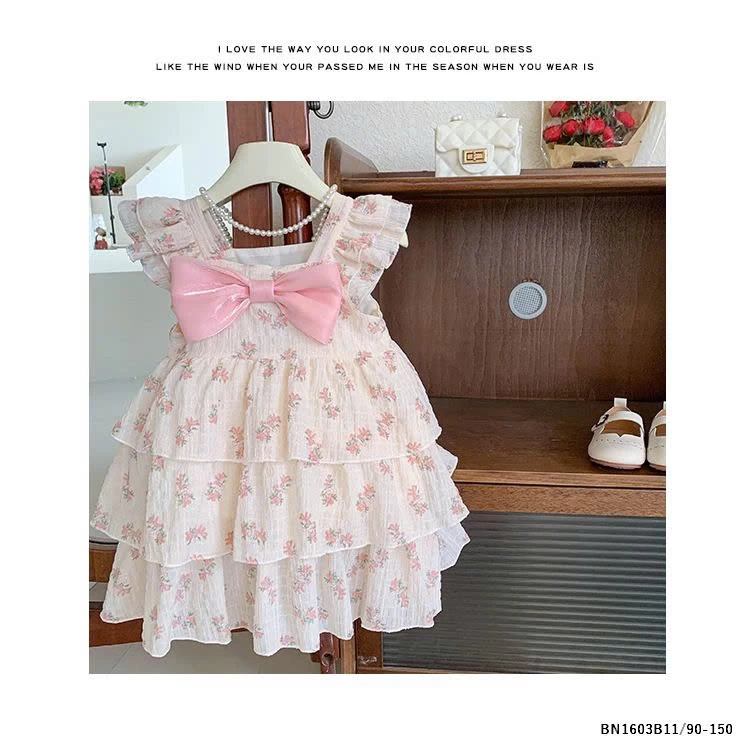 ĐẦM CÔNG CHÚA XÔ ĐŨI ĐÍNH NƠ CÁNH TIÊN