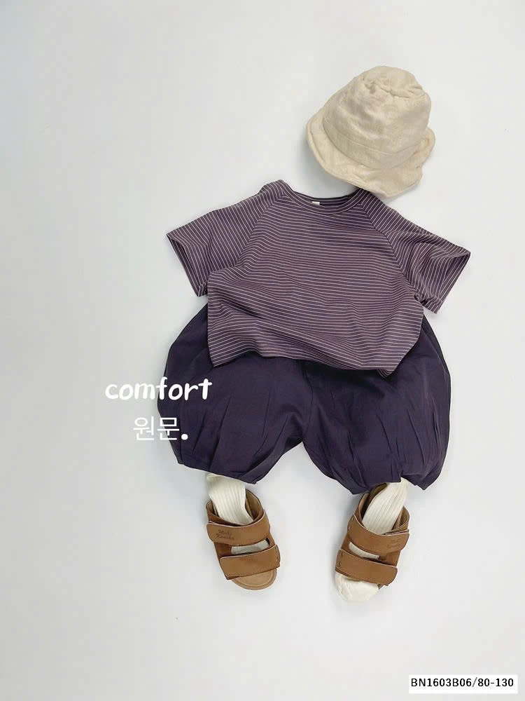 ÁO THUN KẺ TĂM XUẤT HÀN