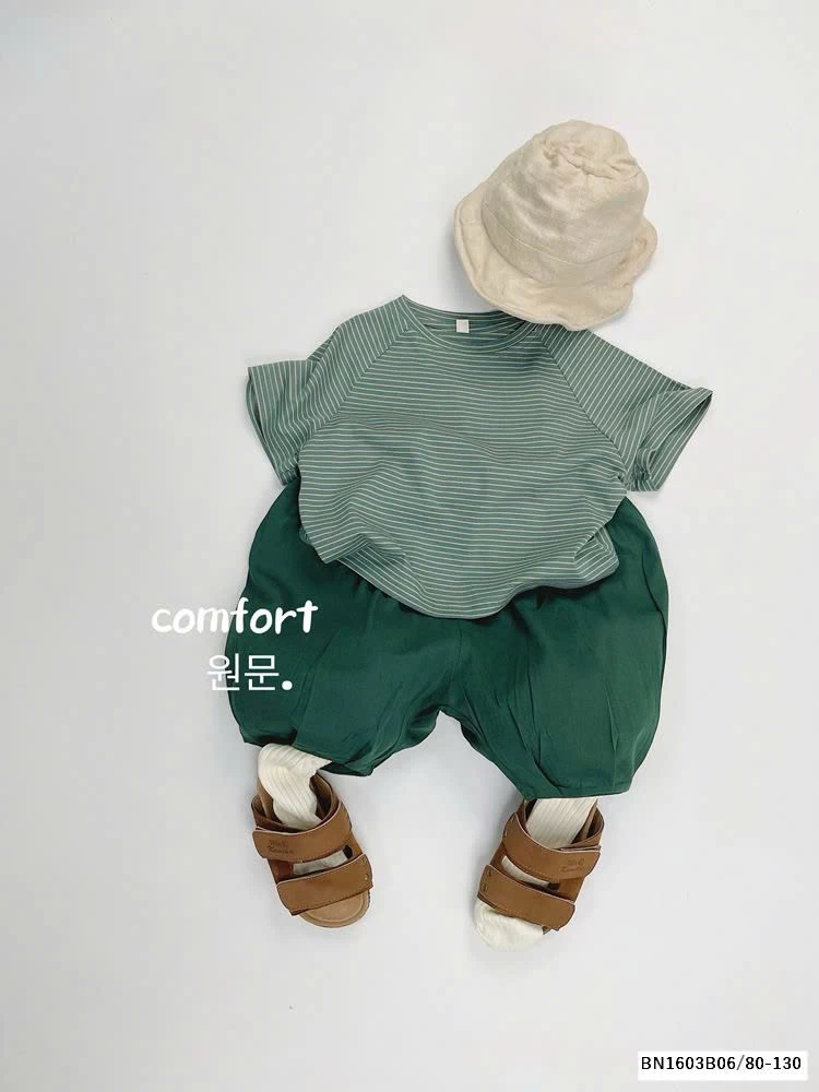 ÁO THUN KẺ TĂM XUẤT HÀN