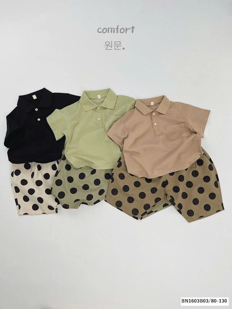 ÁO POLO TRƠN MÀU HÀN QUỐC