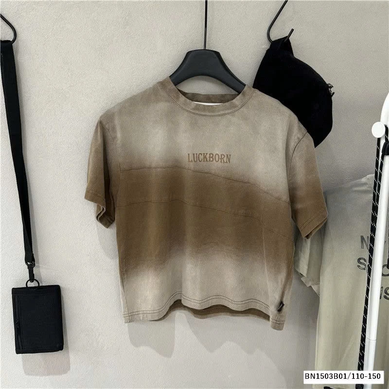 ÁO THUN LOANG MÀU BÉ TRAI