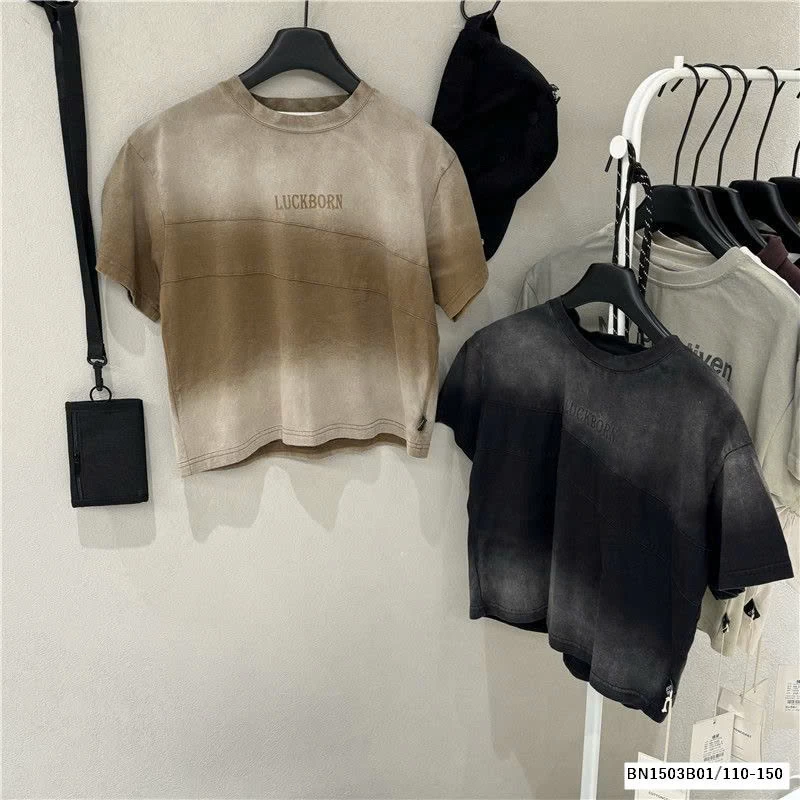 ÁO THUN LOANG MÀU BÉ TRAI