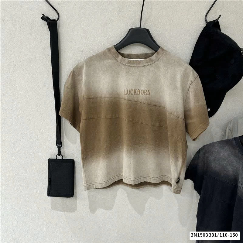 ÁO THUN LOANG MÀU BÉ TRAI