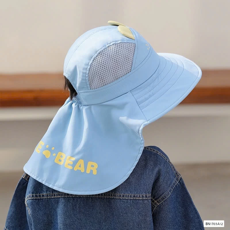 MŨ CHỐNG NẮNG THOÁNG KHÍ TAI GẤU