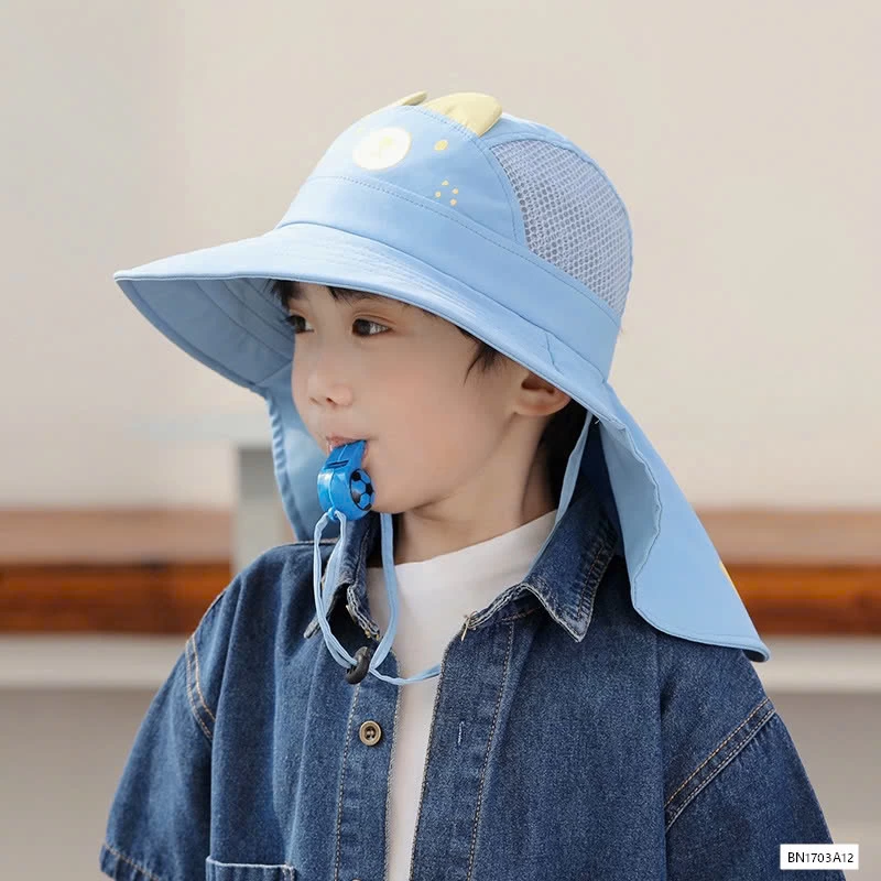 MŨ CHỐNG NẮNG THOÁNG KHÍ TAI GẤU