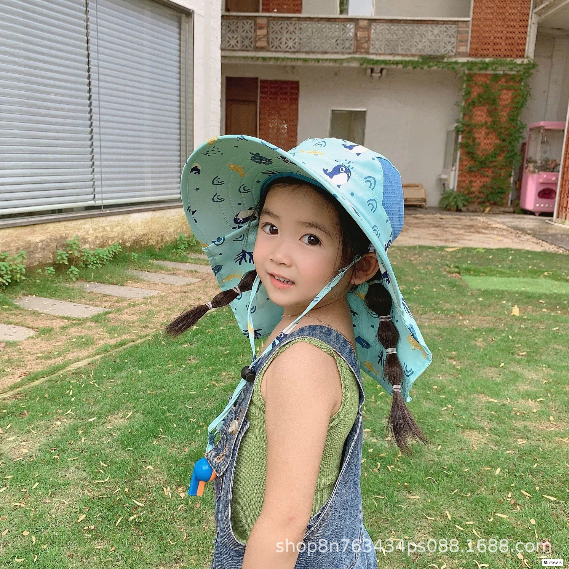 MŨ CHỐNG NẮNG IN HÌNH DỄ THƯƠNG