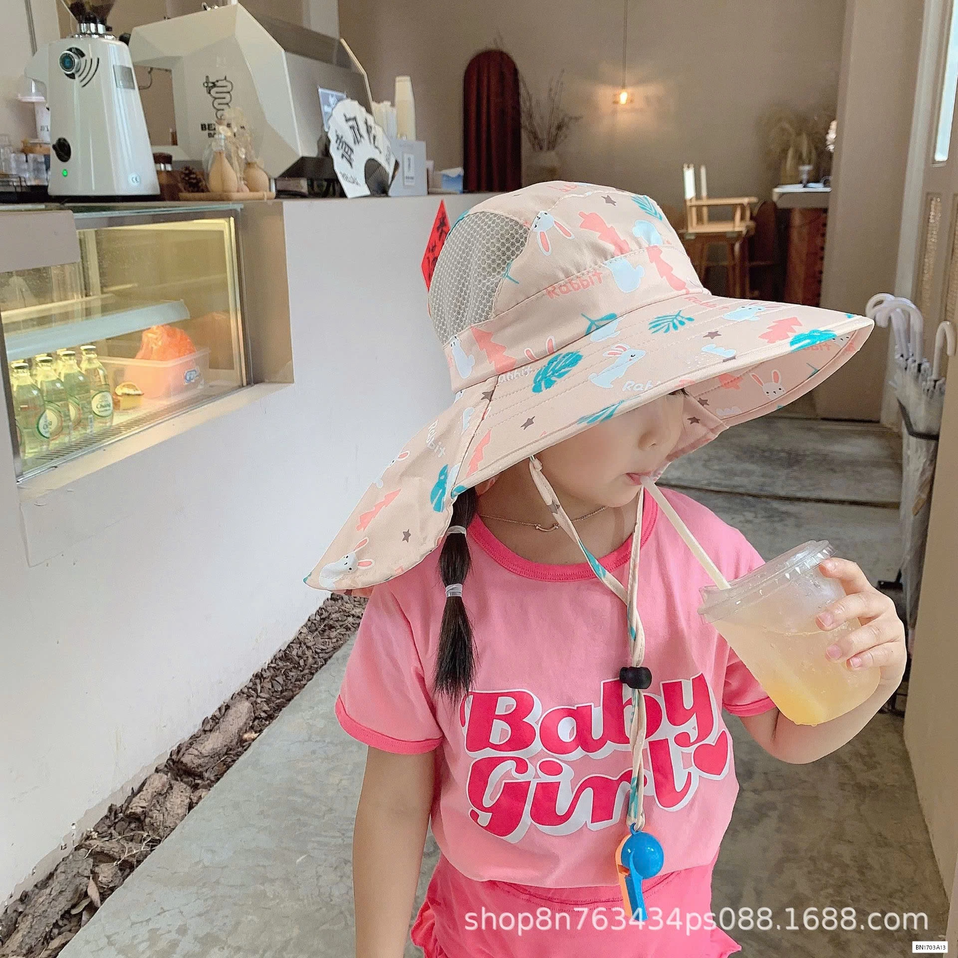 MŨ CHỐNG NẮNG IN HÌNH DỄ THƯƠNG