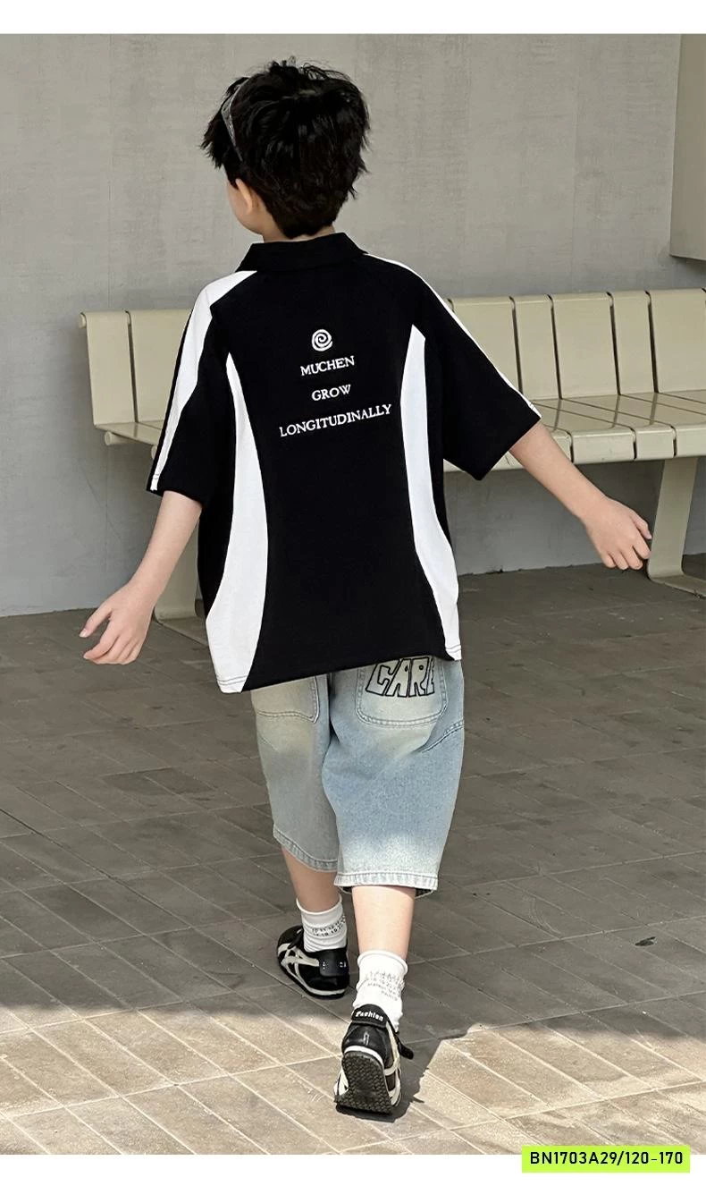 POLO PHỐI MÀU BÉ TRAI