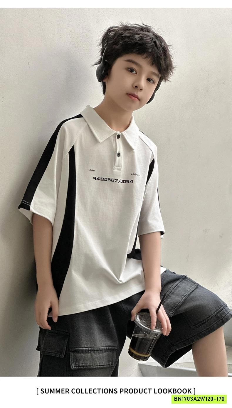 POLO PHỐI MÀU BÉ TRAI