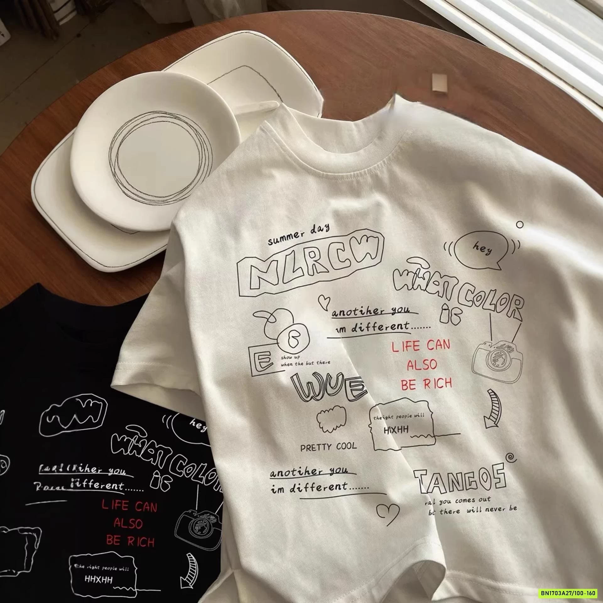 ÁO THUN IN CHỮ NGỘ NGHĨNH