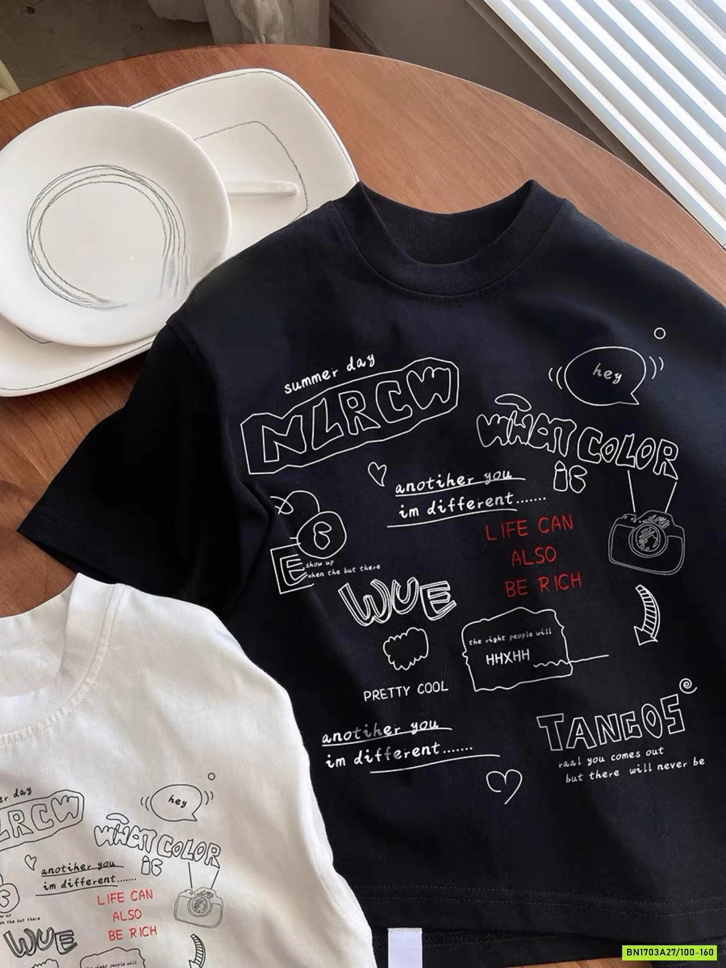 ÁO THUN IN CHỮ NGỘ NGHĨNH