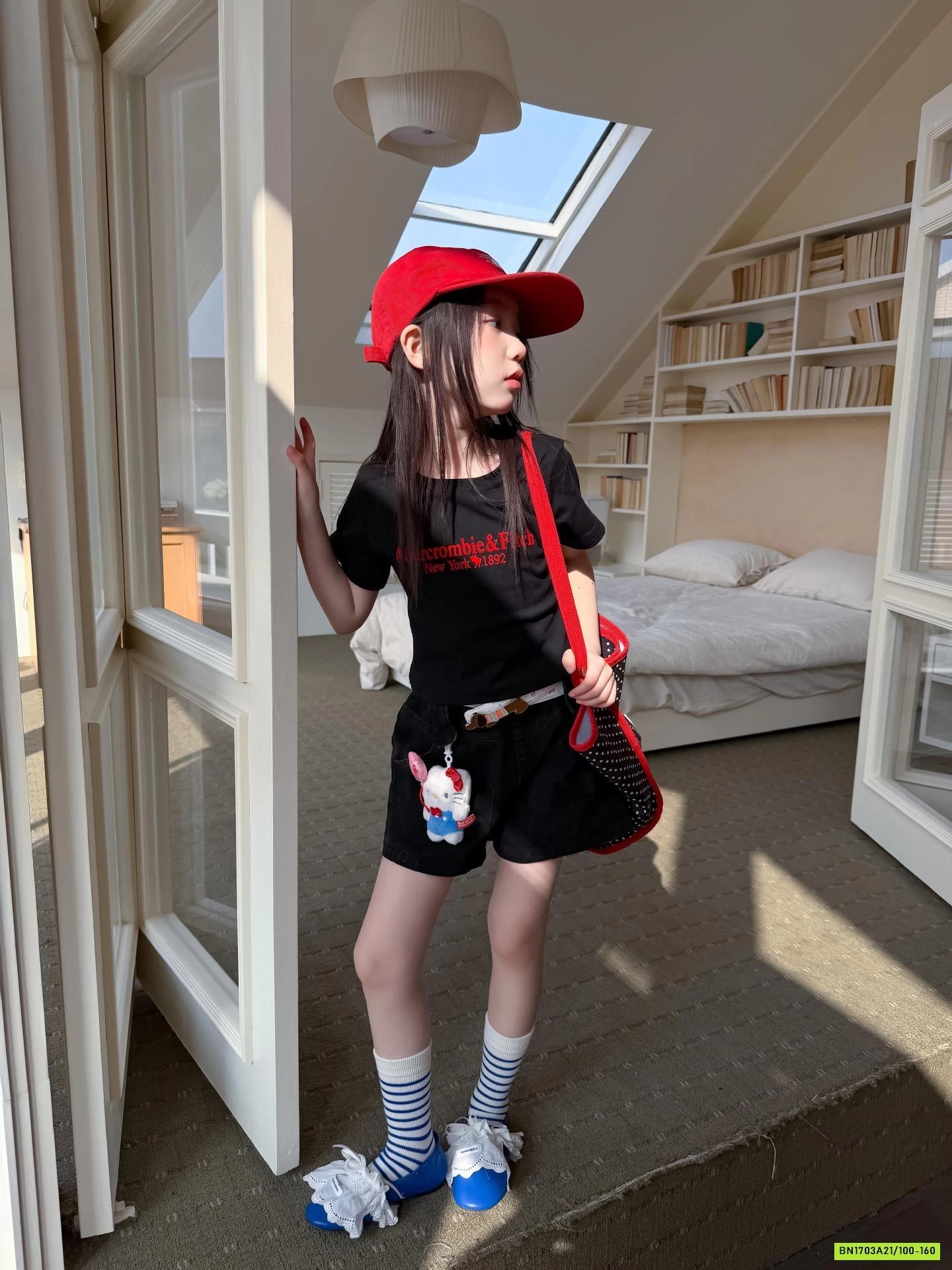 CROPTOP MIX SHORT ĐEN