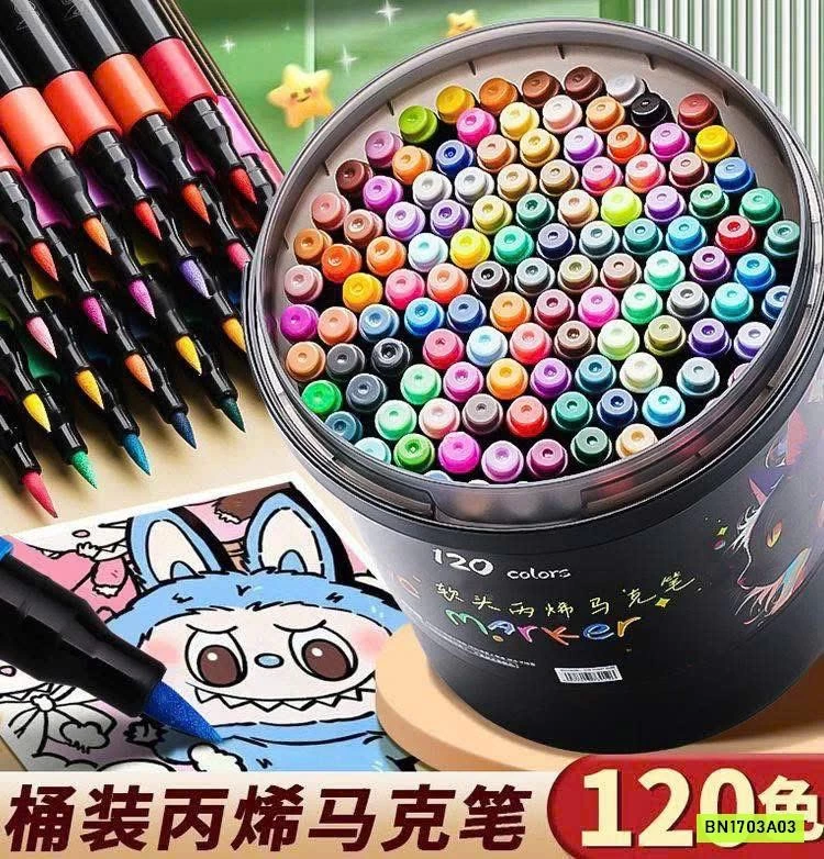 SET HỘP 120 MÀU ACRYLIC