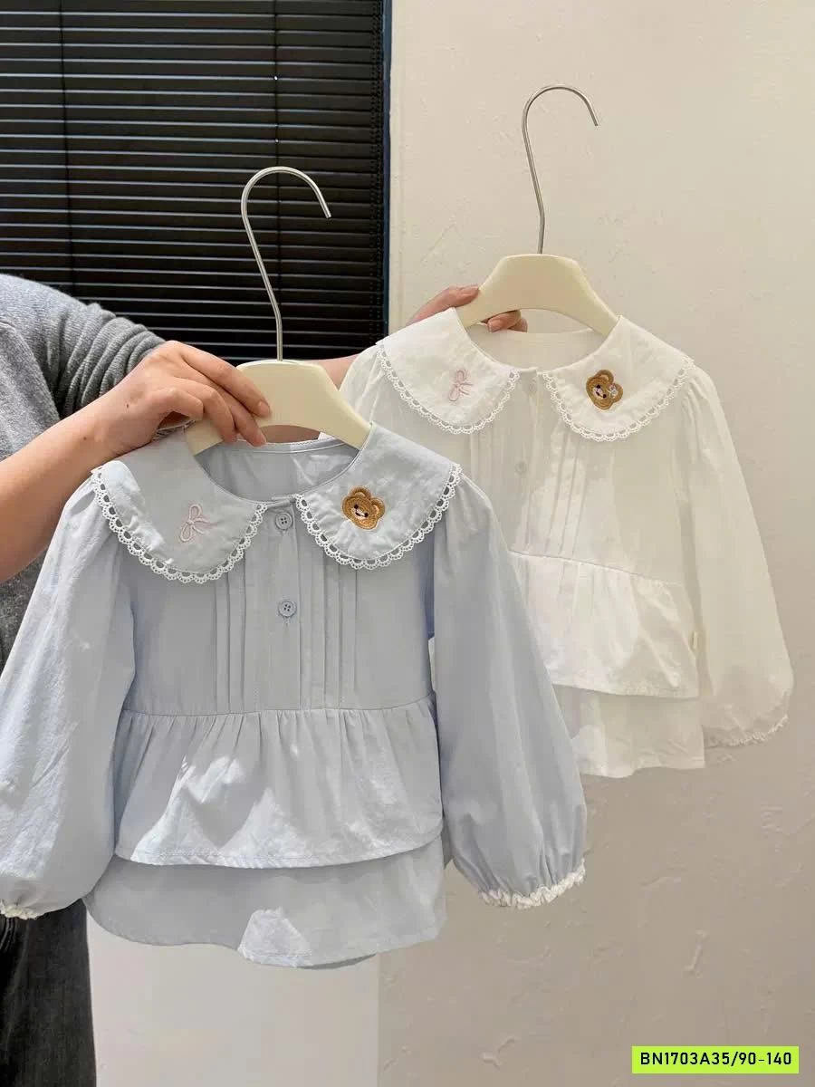 ÁO SƠ MI GẤU CHO BG