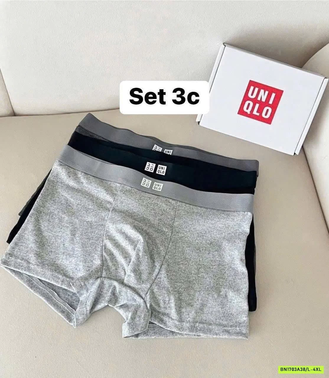 SÉT 4 CHIP ĐÙI NAM U.NI