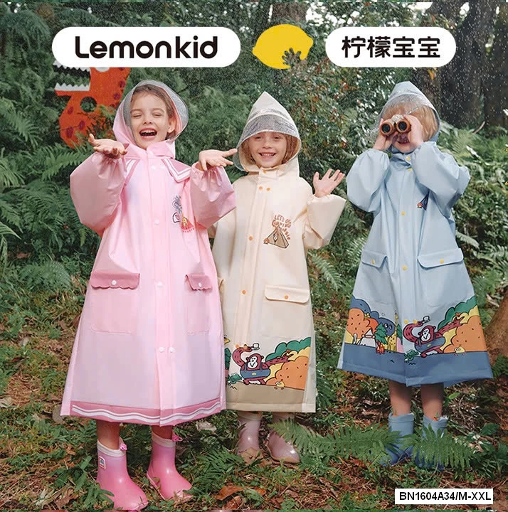 ÁO MƯA TRÙM BALO ĐI HỌC CHO BÉ