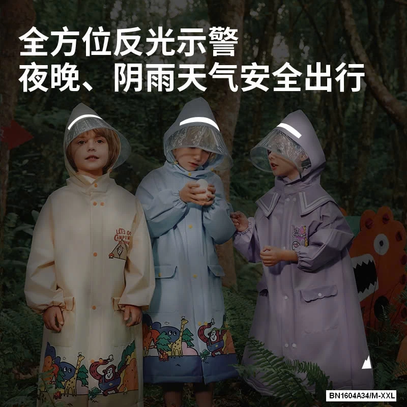 ÁO MƯA TRÙM BALO ĐI HỌC CHO BÉ