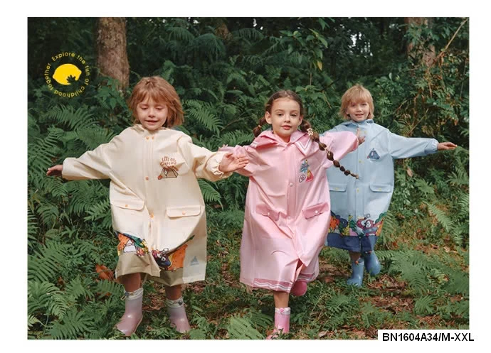 ÁO MƯA TRÙM BALO ĐI HỌC CHO BÉ