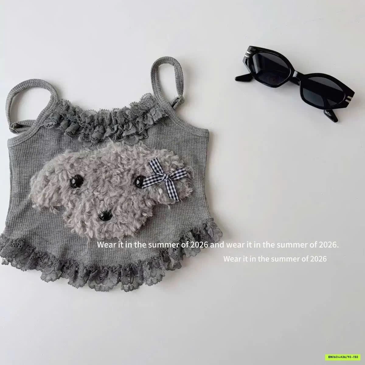 ÁO 2 DÂY GẤU MIX QUẦN BÍ T&QKIDS