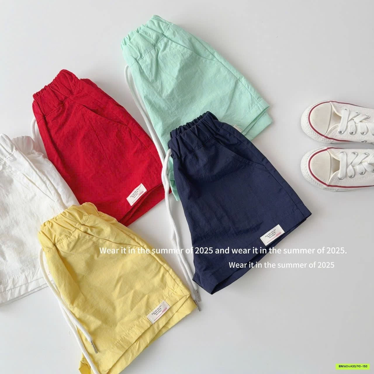 SHORT GIÓ TRƠN MÀU T&QKIDS