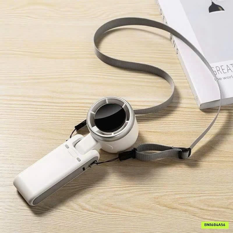 QUẠT MINI GẤP GỌN ĐEO CỔ