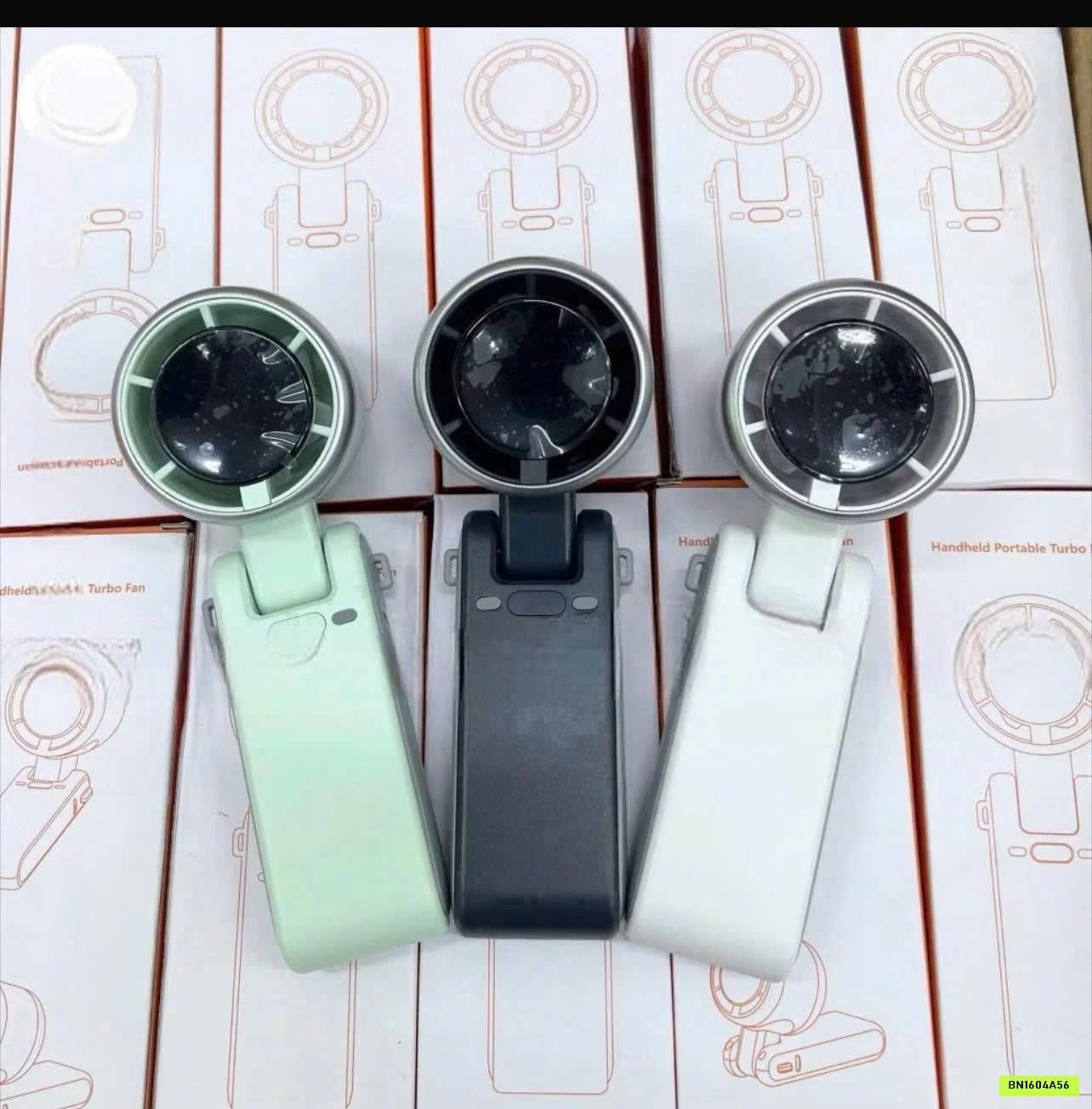 QUẠT MINI GẤP GỌN ĐEO CỔ