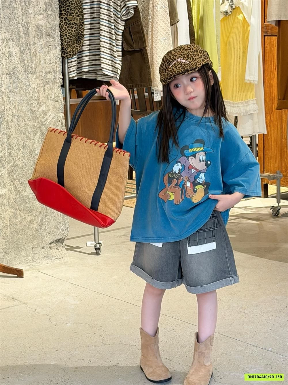 SHORT JEANS TÚI NGƯỢC CÁ TÍNH XDJ