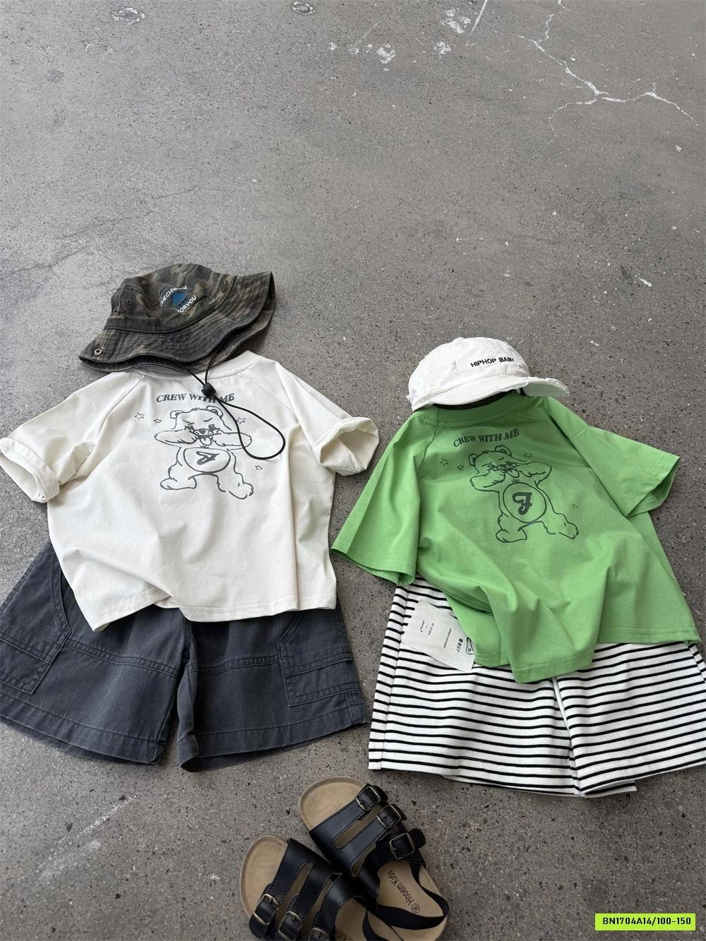 ÁO THUN IN GẤU XUẤT HÀN