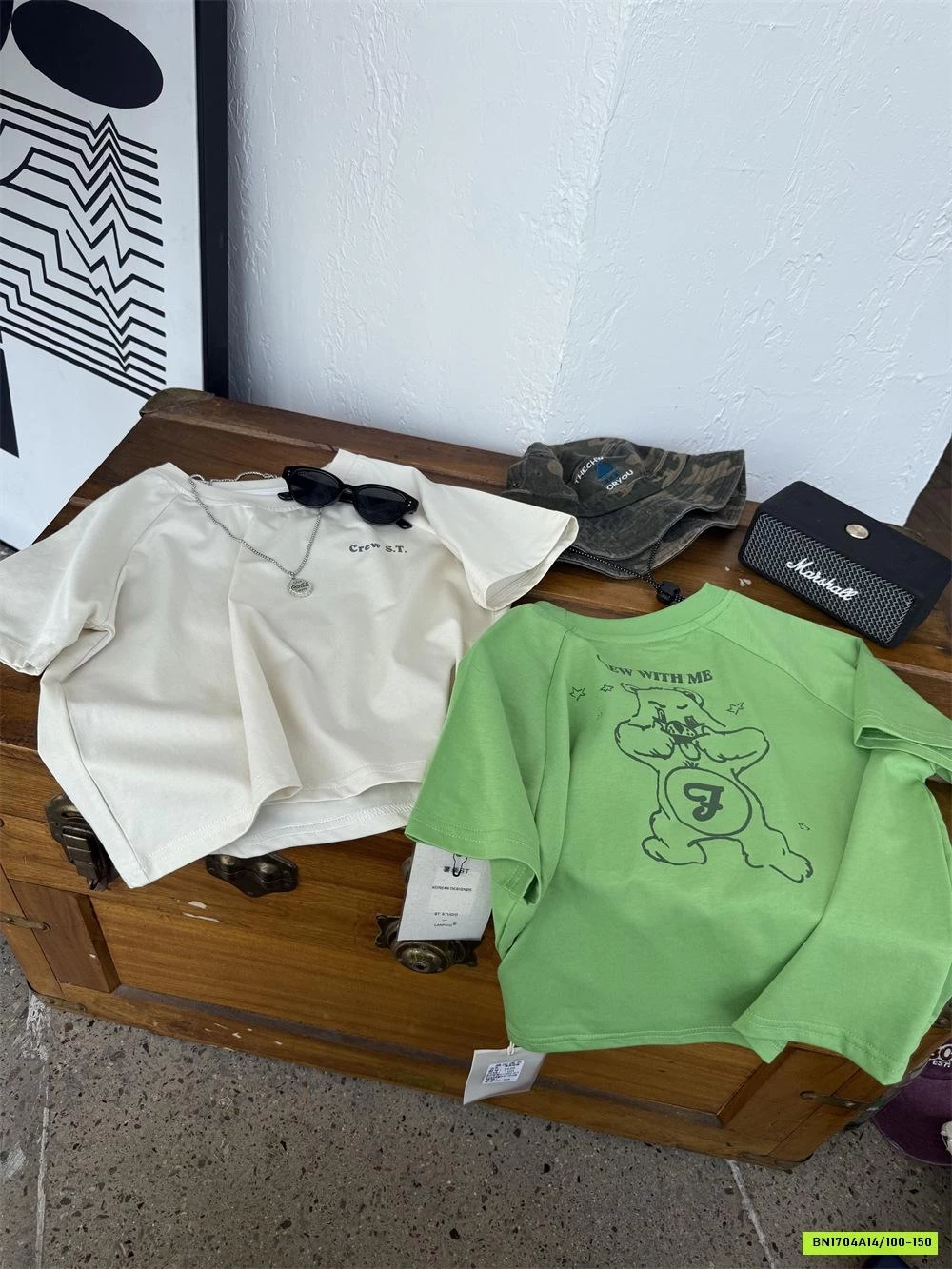 ÁO THUN IN GẤU XUẤT HÀN