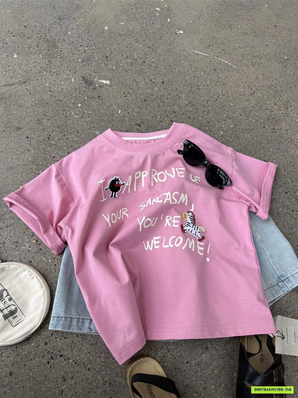 THUN HỒNG IN CHỮ