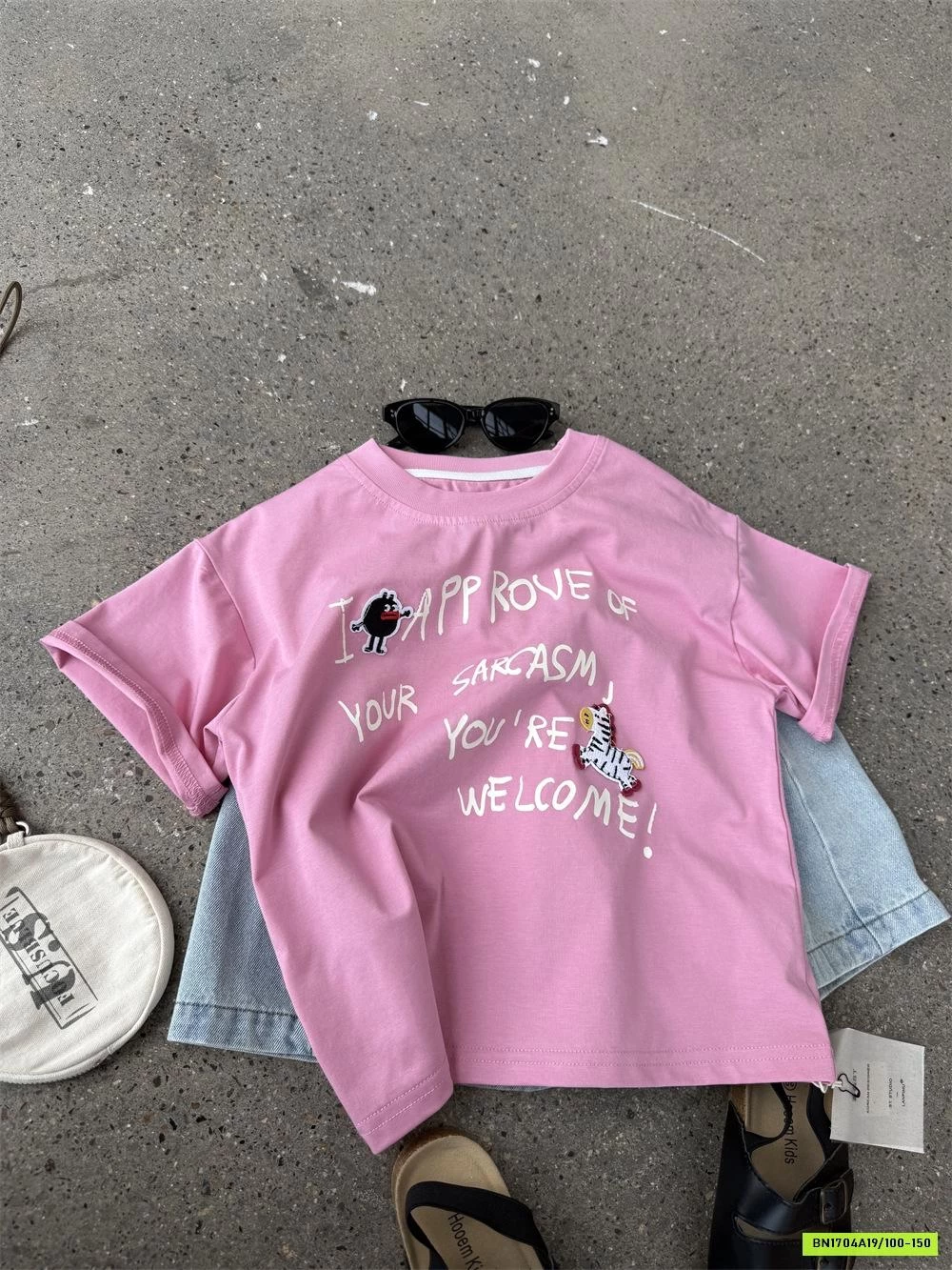 THUN HỒNG IN CHỮ