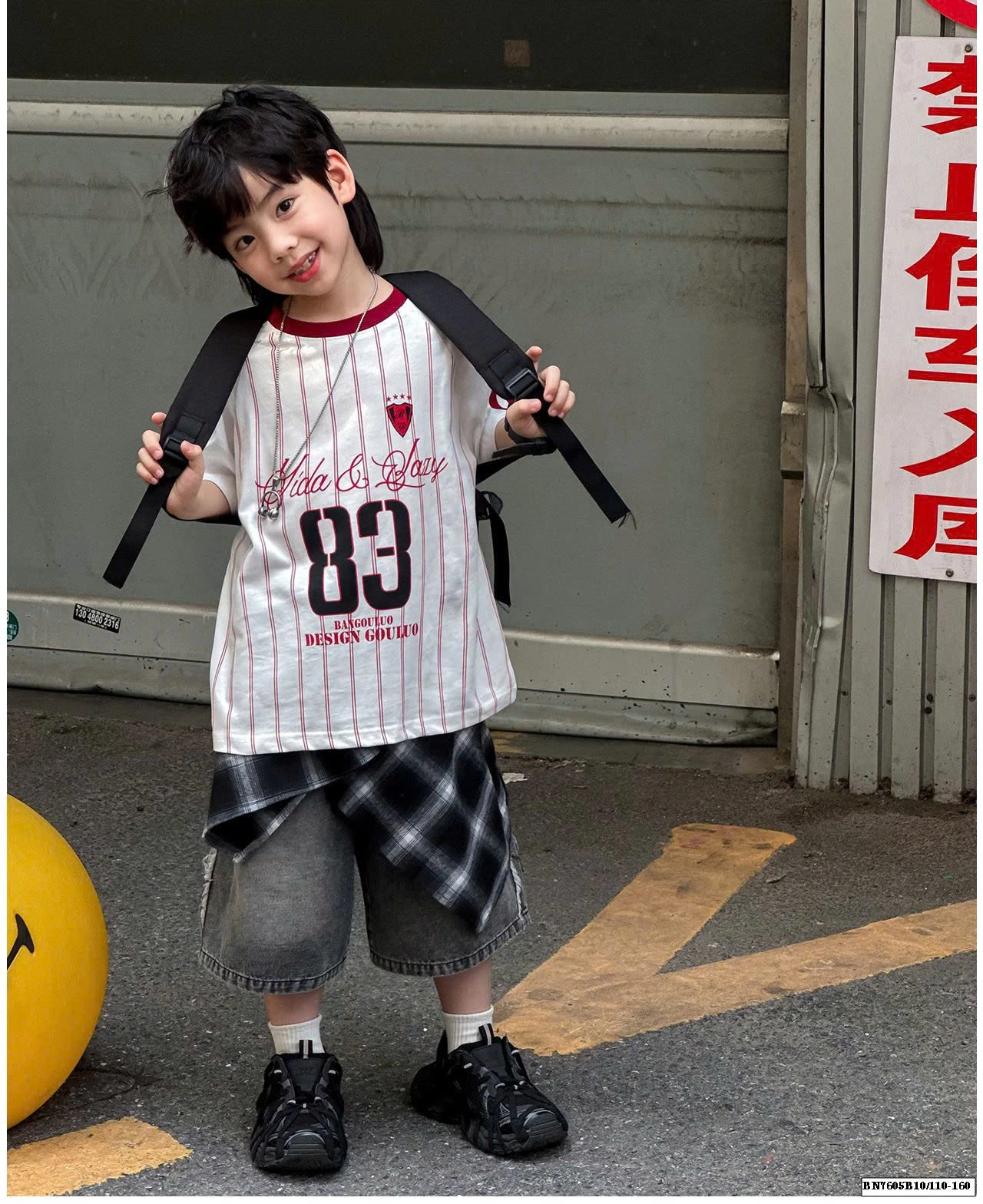 ÁO THUN THÊ THAO SỐ 83 KẺ SỌC