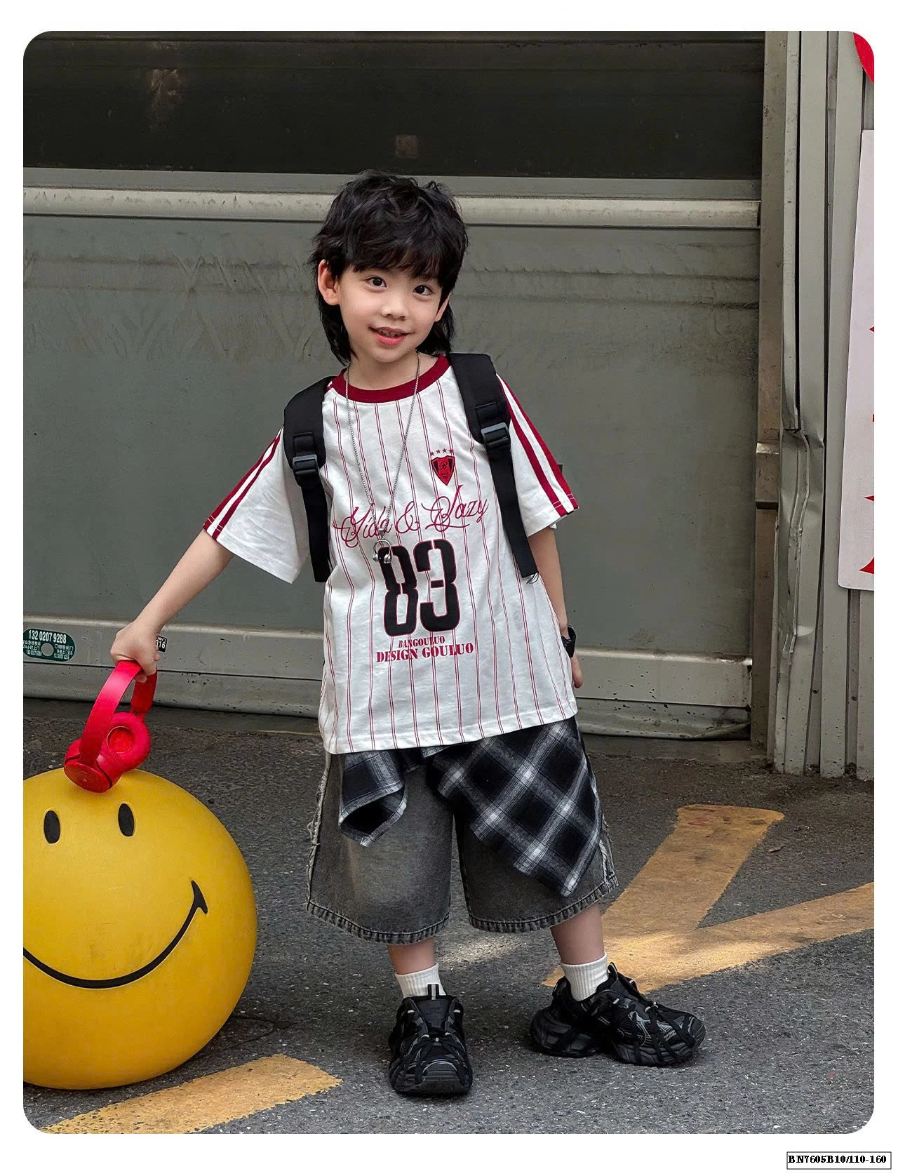 ÁO THUN THÊ THAO SỐ 83 KẺ SỌC