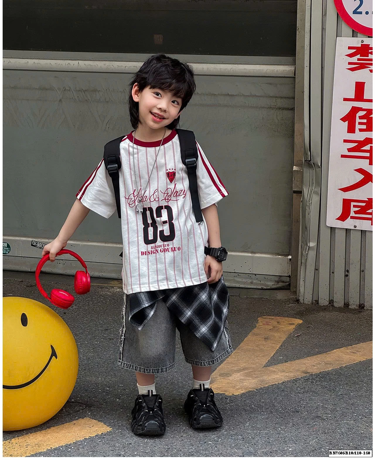 ÁO THUN THÊ THAO SỐ 83 KẺ SỌC